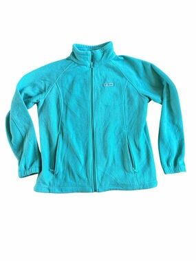 ✨Columbia✨ Teal Full-Zip Fleece Jacket